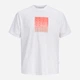 Футболка длинная мужская Jack & Jones 12294986 XL Bright White (5715874084876) - изображение 5