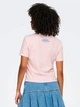 Футболка хлопковая женская ONLY 15346663 XS Pale Lilac/Malibu (5715871557403) - изображение 2