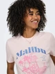 Футболка хлопковая женская ONLY 15346663 XS Pale Lilac/Malibu (5715871557403) - изображение 5