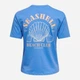Футболка хлопковая женская ONLY 15346663 XS Ultramarine/Seashell (5715871557427) - изображение 7