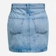 Юбка джинсовая мини летняя прямая женская ONLY 15339630 XL Light Blue (5715612837801) - изображение 6