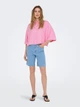 Рубашка женская ONLY 15307870 S Begonia Pink (5715429255133) - изображение 3