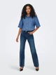 Джинсовая куртка женская ONLY 15248584 M Medium Blue (5715207336726) - изображение 3