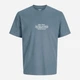 Футболка хлопковая длинная мужская Jack & Jones 12295049 S Tradewinds (5715873940944) - изображение 5