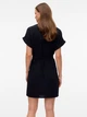 Платье-рубашка короткое летнее женское Vero Moda 10302043 XS Black (5715518303189) - изображение 2