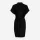Платье-рубашка короткое летнее женское Vero Moda 10302043 XS Black (5715518303189) - изображение 6