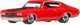 Model samochodu Mattel Hot Wheels Premium Fast & Furious 1970 Chevrolet Chevelle SS Ciemno-szary JHW73 (194735337064) - obraz 1