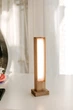 Аккумуляторный настольный LED-светильник из натурального дерева: эстетика и автономность - изображение 1