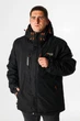 Куртка зимова термо Snow чоловіча великі розміри, Чорний,6XL - зображення 3