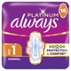 Гигиенические прокладки Always Platinum Normal (Размер 1) 16 шт (8001090444912) - изображение 1
