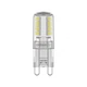 Лампа Osram LED PIN30 2,6W/840 230V CL G9 10х1 (4058075432369) - зображення 2