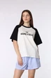 Футболка с короткими рукавами женская M цвет молочный YUKI ЦБ-00295099 - изображение 1