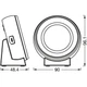 Ночник аккумуляторный с часами LEDVANCE Nighlux CLOCK WT 0,3 Вт (4099854530838) - зображення 6