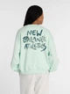 Свитшот оверсайз женский New Balance WT61M9CCCOJ M Мятный (198689268474) - изображение 2