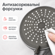 Лейка для душа 5 режимов душевая насадка массажная ручная лейка с форсунками водосберегающая для ванной комнаты BRS графитовая - изображение 3