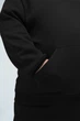 Худі оверсайз чоловічий Plus Size Black 3XL - зображення 4