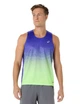 Спортивная майка мужская ASICS Road Fade Singlet 2011D522-401 Cobalt Burst/Illumnate Green L - изображение 1