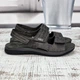 Сандалии босоножки мужские Inblu черные на липучках эко-кожа 42р (27,8 см) 6144 - изображение 3