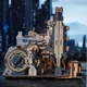 3D Пазл дерев'яний Robotime Rokr Мармуровий космодром (LGC01) - зображення 10