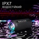 Портативна Bluetooth-колонка Ortizan X10, водонепроникна, IPX7, з підсвічуванням, до 30 годин автономної роботи, 3 стереозвукові ефекти Hi-Fi Bass, мікрофон Handsfree з Aux, TF (чорна) - зображення 7