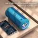 Портативна Bluetooth-колонка Ortizan X10, водонепроникна, IPX7, з підсвічуванням, до 30 годин автономної роботи, 3 стереозвукові ефекти Hi-Fi Bass, мікрофон Handsfree з Aux, TF (синя) - зображення 6