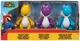 Zestaw figurek Jakks Pacific Super Mario Bros: Yoshi 10 cm 3 szt 413834 (192995413832) - obraz 1