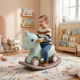 Каталка качалка беговел пони мятная 2в1 SP-Sport Happy Pony 1744 Mint-Beige - изображение 8