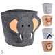 Кошик для зберігання білизни/одягу/іграшок складаний 30*30см Stenson R101218 - изображение 2