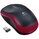 Мишка Logitech M185 бездротова, Red (new) - изображение 1