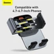 Автомобільний тримач/Holder Baseus Easy Control Clamp Pyste Type + Air Outlet set (2 варіанти кріплення) - зображення 11