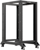 Серверна стійка Lanberg Open Rack 19" 22U 600x1000 Black (OR01-6022-S) - зображення 1