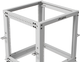 Серверна стійка Lanberg Open Rack 19" 12U 600x600-1100 Grey (OR01-6112-S) - зображення 2