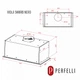Кухонна витяжка з керуванням жестами PERFELLI VIOLA 5NWRB NERO, чорна потужна повновбудована витяжка на кухню, 1000 куб.м - зображення 10