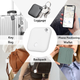 Bluetooth трекер CASCHO Air Tracker Tag 4 шт для Apple Find My, поиск ключей и багажа, IP67, iOS - изображение 8