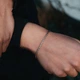 Мужской серебряный браслет стальной, мужская серебряная цепочка на руку, металлический из стали 3 мм - изображение 6