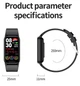 Фитнес-браслет Smart Fitness Band женский смарт браслет, спортивные смарт часы smart watch, розовый - изображение 8