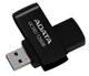 USB флеш накопичувач ADATA 128GB UC310 USB 3.2 Black (UC310-128G-RBK) 330799 - изображение 1