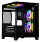 Корпус QUBE REEF ARGB Black (REEF_GBNU3) 291077 - изображение 1