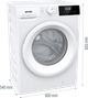 Пральна машина gorenje W3D2A854ADS - зображення 4