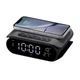 Бездротова зарядка з годинником HAVIT W3040 15W Black - зображення 6