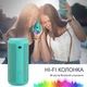 Портативная Bluetooth-колонка Ortizan X10, водонепроницаемая, IPX7, с подсветкой, до 30 часов автономной работы, 3 стереозвуковых эффекта Hi-Fi Bass, микрофон Handsfree с Aux, TF (зеленый) - изображение 5
