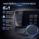 Защитные наклейки 6 в 1 для Touchpad Steam Deck,комплект накладок на сенсорную панель для Steam Deck Oled - изображение 1