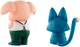 Набор фигурок Banpresto Ichibansho Dragon Ball Oolong and Puar Training Section 10 cm IS68413 (4573102684134) - изображение 3