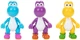 Набор фигурок Jakks Pacific Super Mario Bros Yoshi 10 см 3 шт 413834 (192995413832) - изображение 6