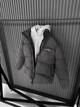 Чоловічий пуховик замшевий сірий зимовий XL (369278) - зображення 9