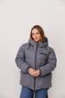 Женская Куртка Зимняя Kim Графит Однотонная Xs-m (369512) - изображение 6