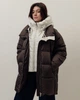 Куртка жіноча CLASNA 3253004 коричнево-молочний XXL - изображение 2
