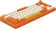 Klawiatura bezprzewodowa Ajazz AK820 MAX PLUS Avocado Switch USB RGB Orange (AK820MAX PLUS-AS-OW) - obraz 6