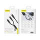 Кабель для зарядки Foneng XS10 Type-C 3A Type-C на Type-C + Type-C 60W 1.2 м 2-в-1 универсальный смарт интернет шнур для быстрой зарядки айфона iPhone телефона ноутбука смартбука павербанка роутера шнуры для ноутбуков смартфонов и планшетов белый - изображение 11