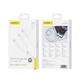 Кабель для зарядки Foneng XS10 Type-C 3A Type-C на Type-C + Type-C 60W 1.2 м 2-в-1 универсальный смарт интернет шнур для быстрой зарядки айфона iPhone телефона ноутбука смартбука павербанка роутера шнуры для ноутбуков смартфонов и планшетов белый - изображение 12